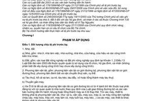 Thông tư 68/2010/TT-BTC hướng dẫn lệ phí trước bạ