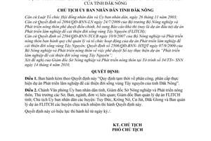 Quyết định 528/QĐ-UBND Quy định tạm thời phân công phân cấp