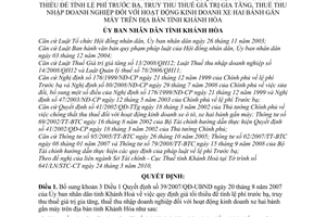 Quyết định 11/2010/QĐ-UBND sửa đổi Quyết định 39/2007/QĐ-UBND