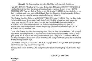 Công văn 427/TĐC-HCHQ thực hiện Quy chuẩn kỹ thuật quốc gia an toàn đồ chơi trẻ em