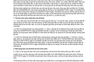 Công văn 122/BTP-KHTC kê khai đăng ký tài sản nhà nước do Bộ Tư pháp ban hành