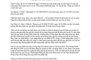 Công văn 1386/TCT-CS giải đáp vướng mắc lệ phí trước bạ