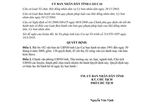 Quyết định 1048/QĐ-UBND năm 2010 bãi bỏ văn bản tỉnh Lào Cai