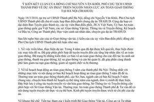 Thông báo 95/TB-UBND ý kiến kết luận của đồng chí Nguyễn Văn Khôi, Phó Chủ tịch