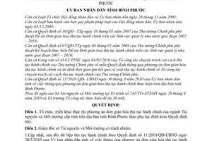 Quyết định 26/2010/QĐ-UBND thực thi phương án đơn giản hóa thủ tục hành chính