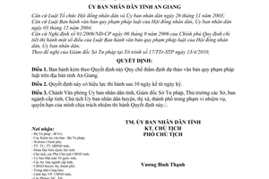Quyết định 26/2010/QĐ-UBND Quy chế thẩm định dự thảo văn bản quy phạm pháp luật