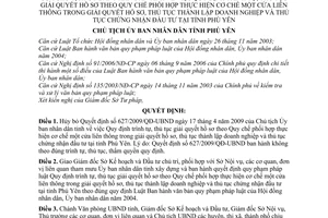 Quyết định 593/QĐ-UBND hủy bỏ Quyết định 627/2009/QĐ-UBND