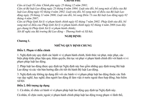 Nghị định 47/2010/NĐ-CP  xử phạt hành chính hành vi vi phạm pháp luật