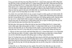 Chỉ thị 09/2010/CT-UBND công tác xử lý vi phạm hành chính tỉnh Bắc Kạn