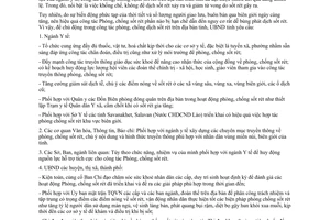 Chỉ thị 05/CT-UBND năm 2010 tăng cường hoạt động phòng, chống sốt rét