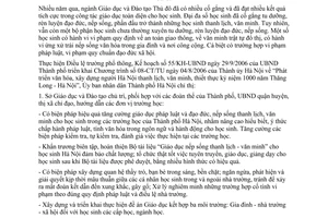 Chỉ thị 11/CT-UBND tăng cường giáo dục pháp luật đạo đức, nếp sống