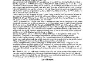 Quyết định 15/2010/QĐ-UBND trình tự, thủ tục giải quyết thủ tục hành chính