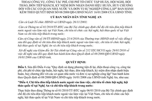 Quyết định 31/2010/QĐ-UBND sửa đổi sử dụng phương tiện đi lại điện thoại công vụ cơ quan nhà nước Nghệ An