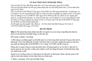 Quyết định 10/2010/QĐ-UBND phê duyệt thực hiện chính sách người có uy tín