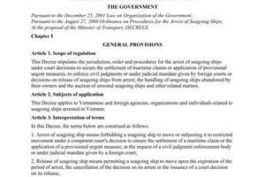 Decree No. 57/2010/ND-CP detailing and guiding the implementation
