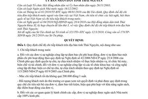 Quyết định 05/2010/QĐ-UBND chế độ chi tiếp khách