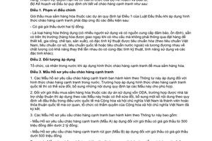 Thông tư 11/2010/TT-BKH hướng dẫn chào hàng cạnh tranh