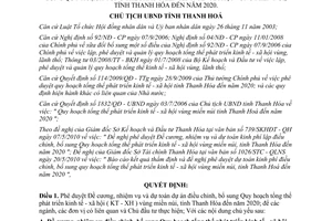 Quyết định 1842/QĐ-UBND năm 2010 phát triển kinh tế xã hội miền núi Thanh Hóa