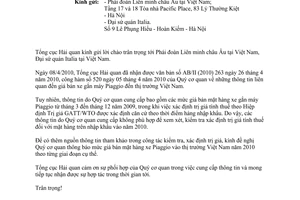 Công văn 2367/TCHQ-KTTT phúc đáp văn bản