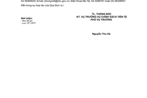 Công văn 3454/NHNN-CSTT báo cáo thực hiện Quyết định 432/2000/QĐ-NHNN1