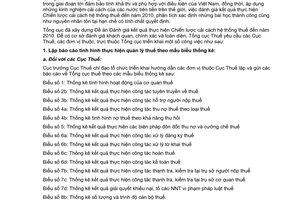 Công văn 1775/TCT-CC lập báo cáo thống kê phục vụ Đề án Đánh giá kết quả