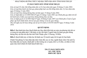 Quyết định 954/2010/QĐ-UBND điều kiện an toàn phương tiện