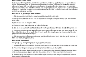 Luật thi hành án hình sự 2010