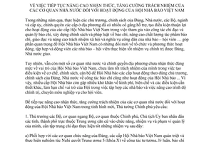 Chỉ thị 919/CT-TTg tiếp tục nâng cao nhận thức, tăng cường trách nhiệm