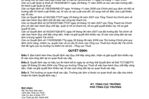 Quyết định 899/QĐ-TCT Quy chế tiếp công dân, nhận giải quyết