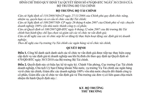 Quyết định 1420a/QĐ-BTC công bố danh sách các tổ chức tư vấn định giá