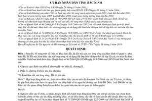 Quyết định 68/2010/QĐ-UBND sửa đổi Quyết định 96/2006/QĐ-UBND