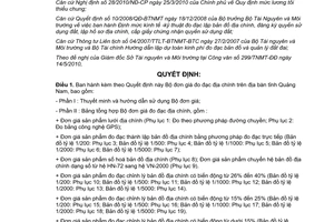 Quyết định 11/2010/QĐ-UBND bộ đơn giá đo đạc địa chính tỉnh Quảng Nam
