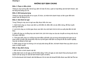 Thông tư 14/2010/TT-BGTVT tổ chức quản lý hoạt động vận tải bằng xe ô tô