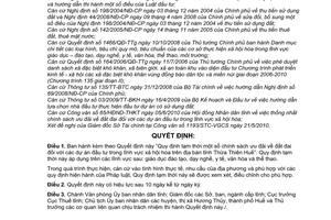 Quyết định 27/2010/QĐ-UBND Quy định tạm thời  chính sách ưu đãi đất