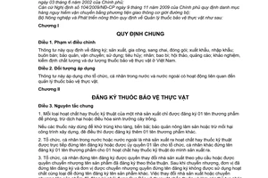 Thông tư 38/2010/TT-BNNPTNT quản lý thuốc bảo vệ thực vật