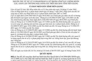 Quyết định 06/2010/QĐ-UBND sửa đổi Quyết định 44/2008/QĐ-UBND