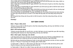 Thông tư 16/2010/TT-BGTVT hướng dẫn quản lý, khai thác cảng hàng không, sân bay