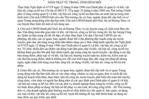 Chỉ thị 26/CT-UBND 2010 quản lý vũ khí vật liệu nổ công cụ hỗ trợ đảm bảo an ninh Thừa Thiên Huế