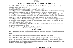 Quyết định 1420/QĐ-GQKNTC Quy chế giải quyết khiếu nại, tố cáo