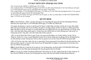 Quyết định 1656/2010/QĐ-UBND sửa đổi Quyết định 1239/2009/QĐ-UBND