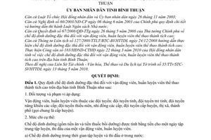 Quyết định 27/2010/QĐ-UBND chế độ dinh dưỡng đặc thù vận động viên