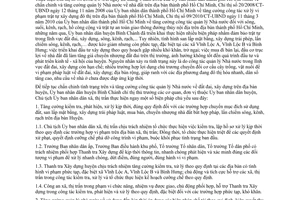 Chỉ thị 03/2010/CT-UBND tăng cường công tác quản lý nhà nước đất đai, xây dựng