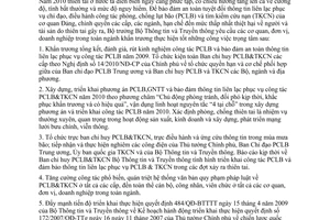 Chỉ thị 03/CT-BTTTT công tác phòng, chống lụt, bão và tìm kiếm cứu n