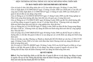 Quyết định 37/2010/QĐ-UBND  cơ chế đặc thù quản lý đầu tư