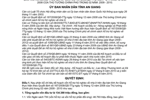 Quyết định 1089/QĐ-UBND phân bổ chỉ tiêu kế hoạch vốn hỗ trợ hộ nghèo v