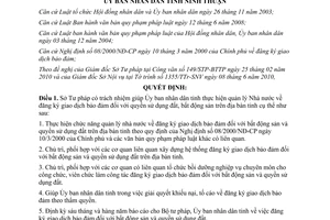 Quyết định 936/2010/QĐ-UBND bổ sung nhiệm vụ đối với Sở Tư pháp tỉnh Ninh Thuận