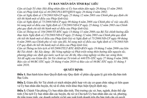 Quyết định 07/2010/QĐ-UBND phân cấp quản lý giá