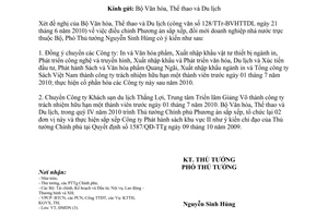 Công văn 1082/TTg-ĐMDN điều chỉnh Phương án sắp xếp, đổi mới doanh nghiệp