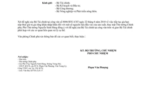 Công văn 4459/VPCP-KTTH gia hạn nộp thuế giá trị gia tăng