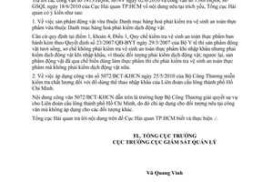 Công văn 3433/TCHQ-GSQL trả lời trường hợp kiểm tra chuyên ngành